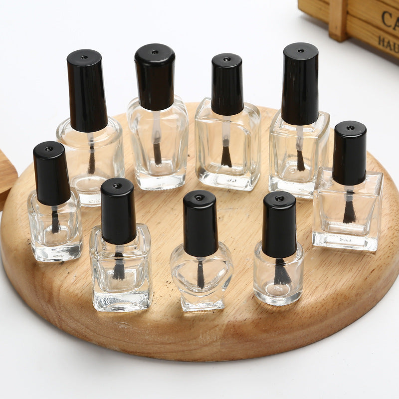 Empty Nail Bottle Glass Nail Polish Bottle Empty Nail Bottle Glass Nail Polish Bottle